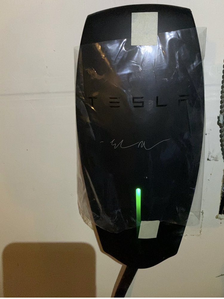 Tesla Wall Connector EV charger installed by Merv Electric
