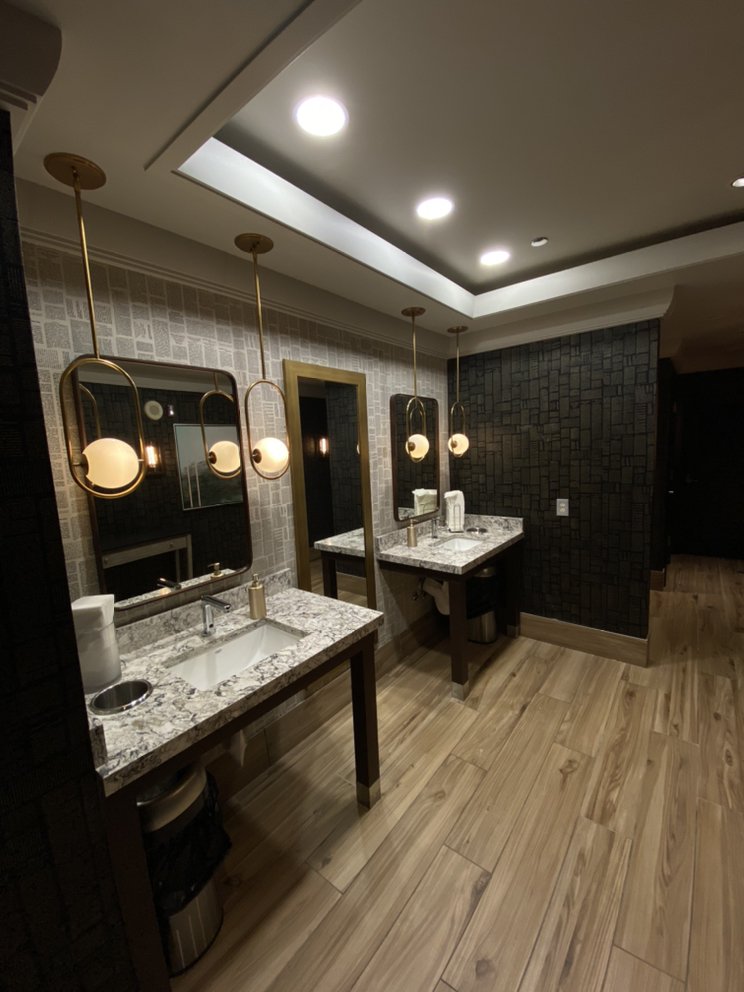 Bathroom pendant and recessed can light installation